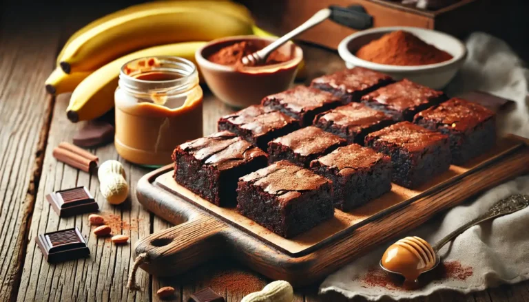 3 ingredient banana brownies