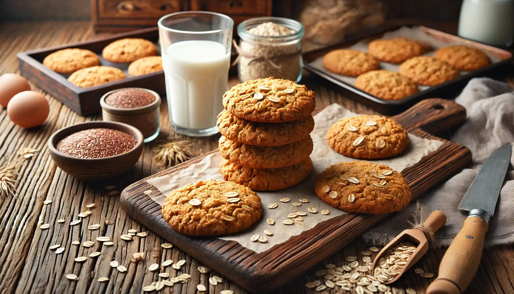 Oat Cookies Without Eggs