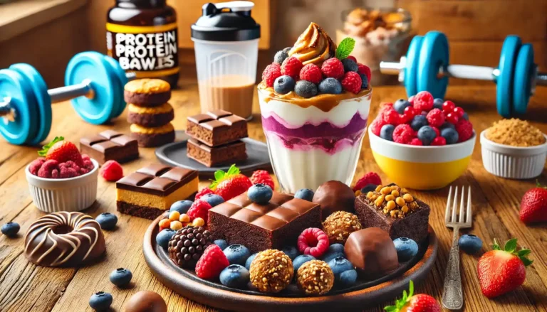 high protein good macros desserts