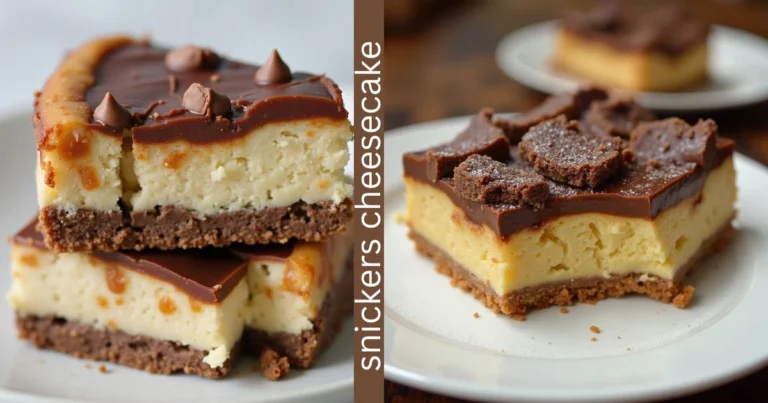 snickers cheesecake