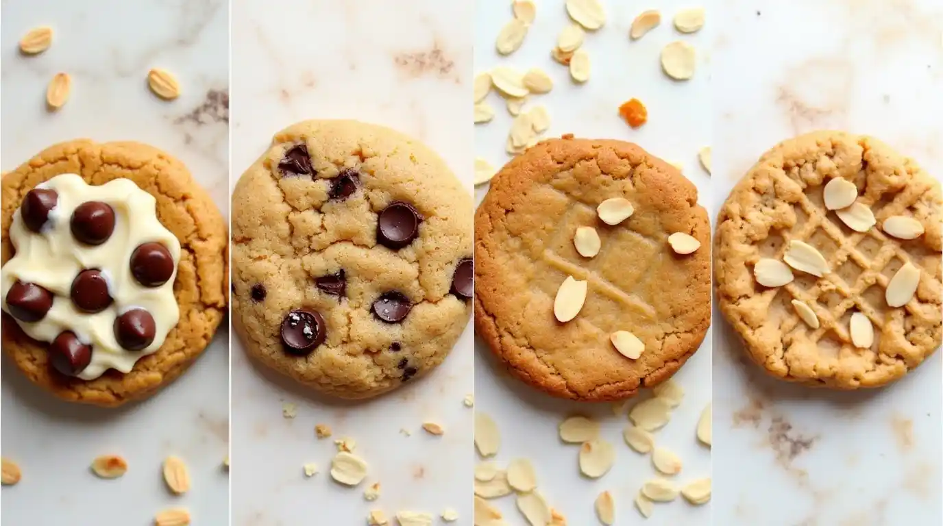 4 cookie recipes