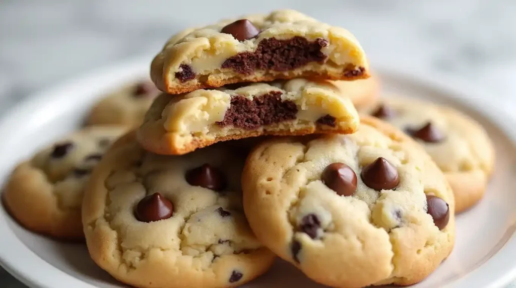 Chocolate Chip Cheesecake Cookies