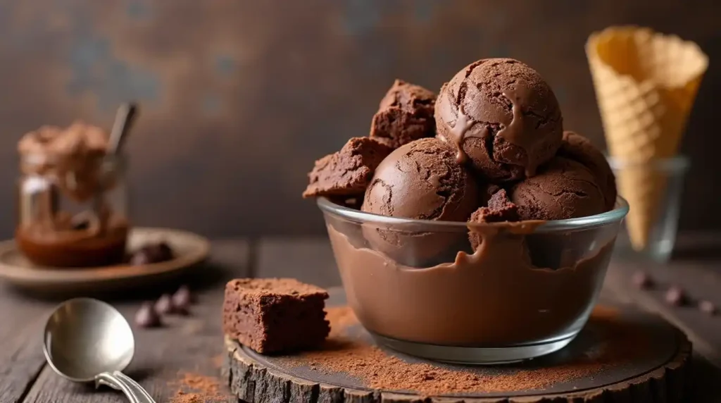 Chocolate Fudge Brownie Ice Cream