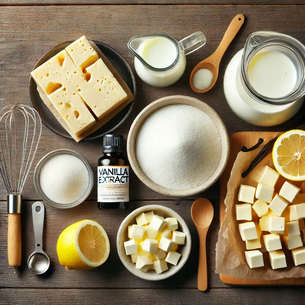 cheesecake fondue ingredients