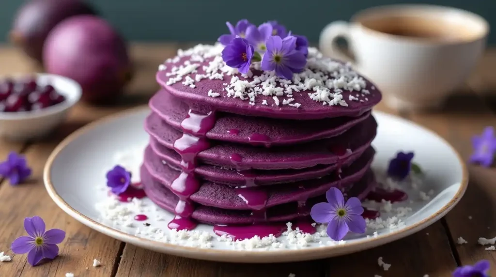 ube pancake