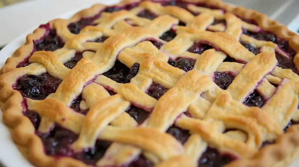 Blueberry Rhubarb Pie pie