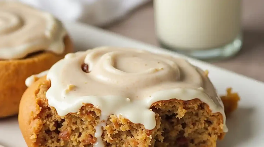 Carrot Cake Cinnamon Rolls step by step