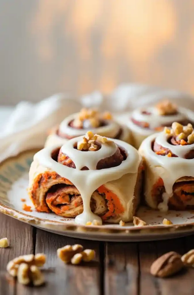 What Makes Carrot Cake Cinnamon Rolls Special