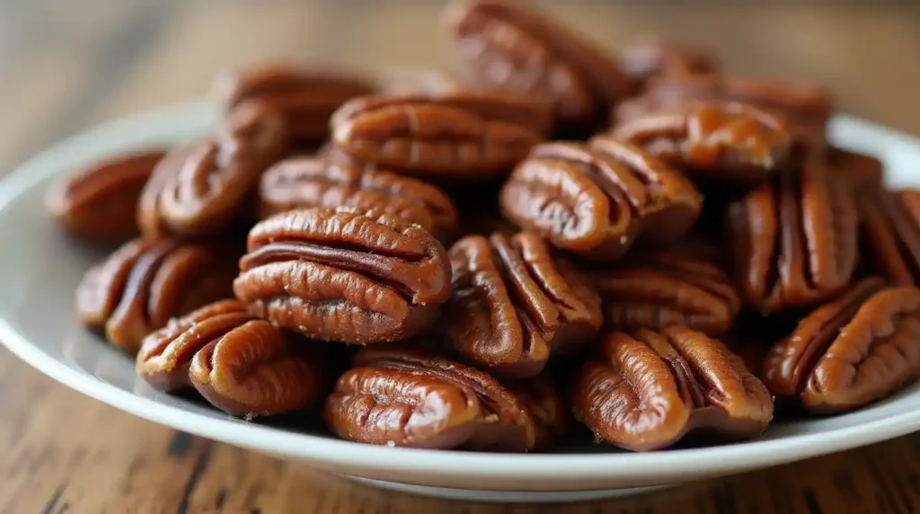 chocolate and caramel covered pecans variations